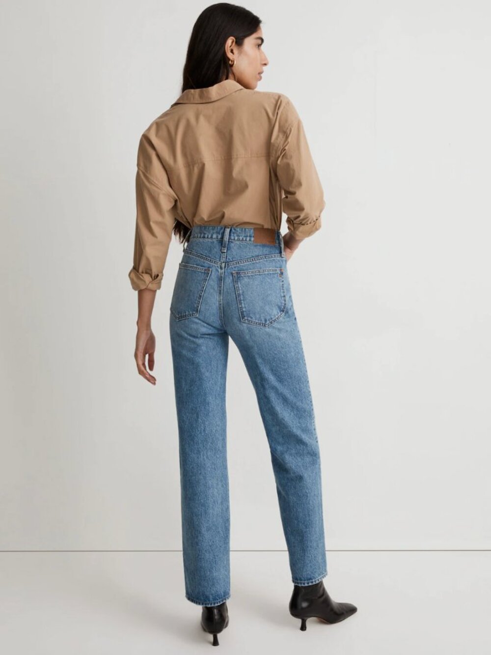 MADEWELL The Perfect Vintage Straight Jean Button Fly | 25 P - Picture 2 of 13
